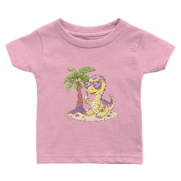 Discover Dinosaur brontosaurus summer Baby T-shirts