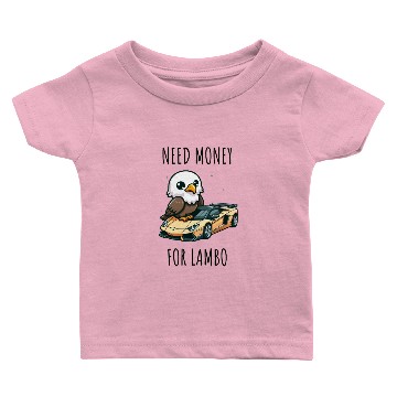 Discover Lambo Eagle Baby T-shirts