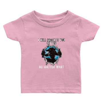 Discover alpha wolf ripping meme Baby T-shirts i will protect you
