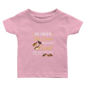 Discover Cute Quail Lovers Baby T-shirts