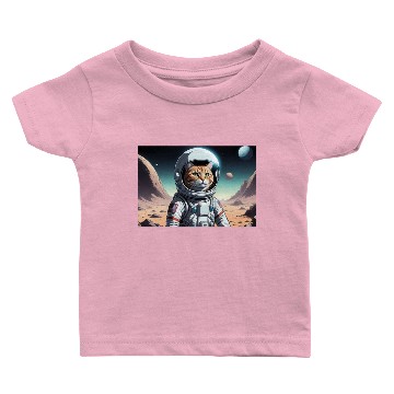 Discover Cpt Mittens Space Cat Astronaut Kitten Baby T-shirts