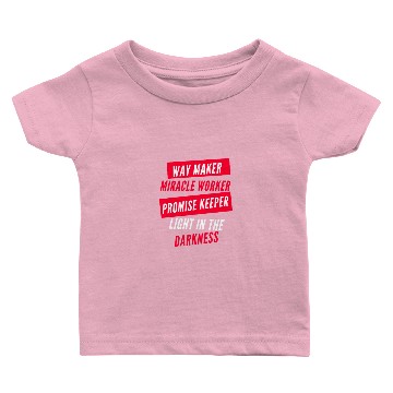 Discover Way Maker Baby T-shirts