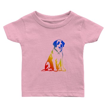 Discover Saint Bernard dog Baby T-shirts