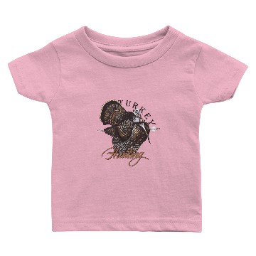 Discover Turkey Hunting Back Baby T-shirts