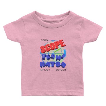 Discover Cobol Scope Terminator Baby T-shirts