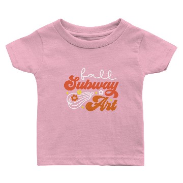Discover Fall Subway Art Baby T-shirts