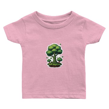 Discover Island Oasis: Enchanting Rainbow Tree Baby T-shirts