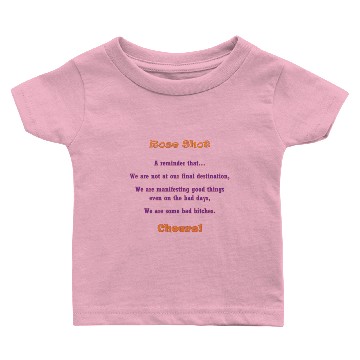 Discover The Rose Shot Baby T-shirts