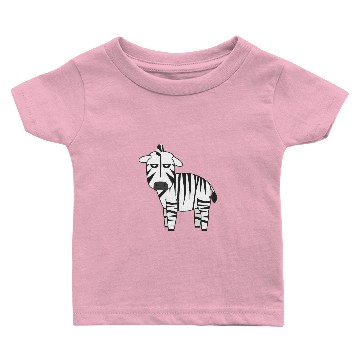 Discover Grumpy Zebra Baby T-shirts