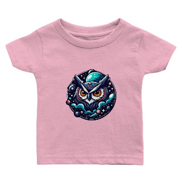 Discover Celestial Owl Baby T-shirts