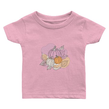 Discover Vegetable -Pumpkin Baby T-shirts