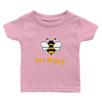 Discover Bee Happy Baby T-shirts