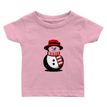 Discover Holiday Cheer Snowman Baby T-shirts