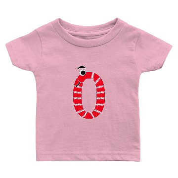 Discover Whimsical Snake with Red Houndstooth Pattern Baby T-shirts