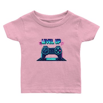 Discover Game level up Baby T-shirts