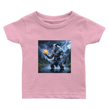 Discover legendary animals Thunderous Silver Ape Baby T-shirts