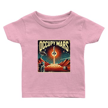 Discover Occupy Mars! Baby T-shirts