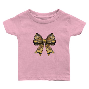 Discover Coquette Bow Ball Python Snake Skin Pattern Baby T-shirts