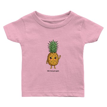 Discover cheerful pineapple character Baby T-shirts
