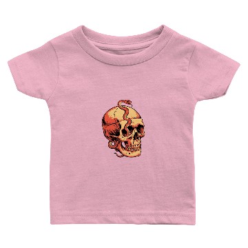 Discover Serpent Skull – Gothic Venom Death Design Baby T-shirts