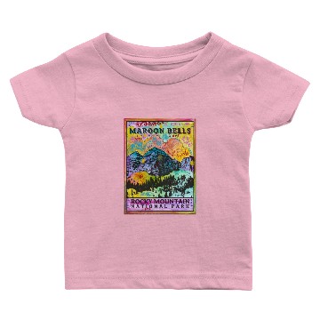 Discover NP Maroon Bells Baby T-shirts