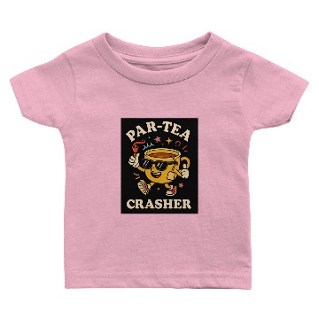 Discover PAR-TEA CRASHER Baby T-shirts