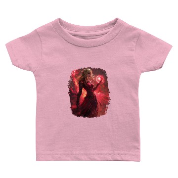 Discover Fiery Elf Magician With Magic Ball Baby T-shirts