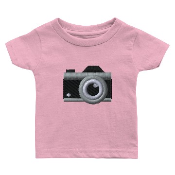 Discover Camera embroidered Baby T-shirts