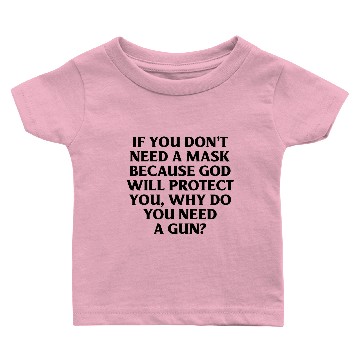 Discover Mask/Gun Baby T-shirts