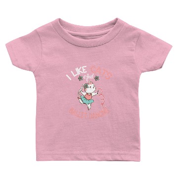 Discover I Like Cats And Ballet Dancing  Baby T-shirts