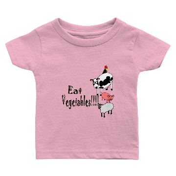 Discover Eat Vegetables Baby T-shirts