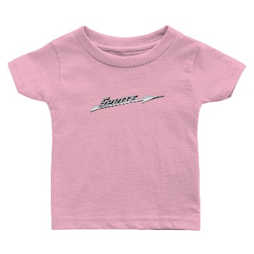 Discover Austin-Healey Sprite silver script emblem - Baby T-shirts