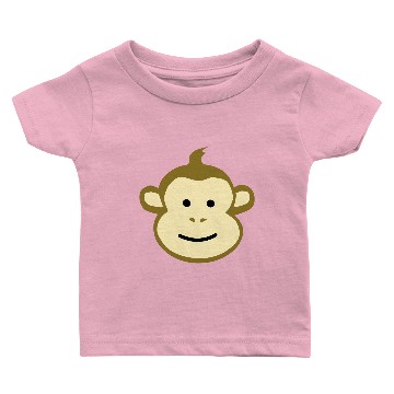 Discover Monkey Face Baby T-shirts
