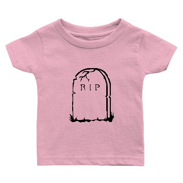 Discover RIP gravestone halloween Baby T-shirts