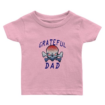 Discover Grateful Dad Baby T-shirts