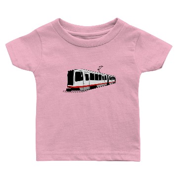 Discover San Francisco Muni Train Baby T-shirts