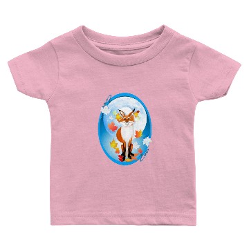Discover Fall Fox and Wolf Moon-2 Baby T-shirts