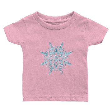 Discover Christmas Ice Crystal Baby T-shirts