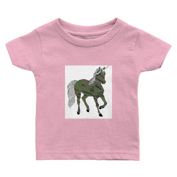 Discover Camouflage Unicorn Baby T-shirts