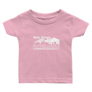 Discover San Diego (white) Baby T-shirts