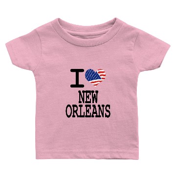 Discover i love new orleans Baby T-shirts