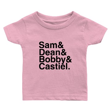 Discover Sam&Dean&Bobby&Castiel Baby T-shirts