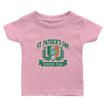 Discover st. patrick's day drinking team Baby T-shirts