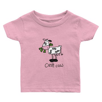 Discover Cash Cow Baby T-shirts