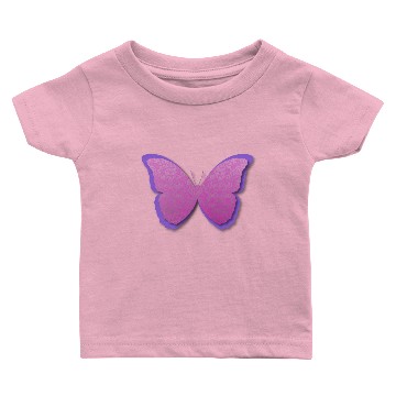 Discover Purple Damask Butterfly Baby T-shirts