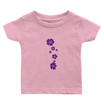 Discover Creeper with Flowers Baby T-shirts