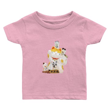 Discover Lucky Cat Baby T-shirts