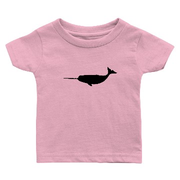 Discover Narwhal Silhouette Baby T-shirts