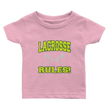 Discover Lacrosse Rules Baby T-shirts