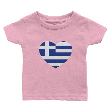 Discover Greek heart Baby T-shirts